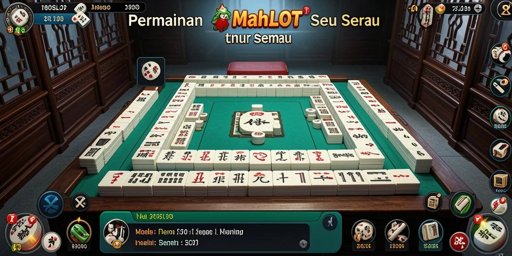 Screenshot gameplay 180SLOT dengan tantangan Mahjong yang menarik.