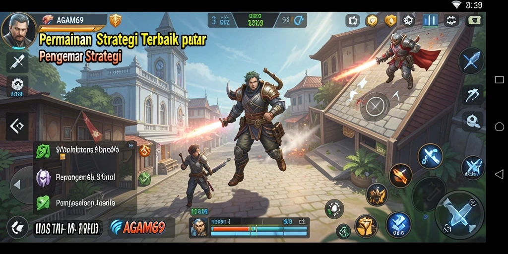 Tampilan gameplay menarik AGAM69 dengan strategi mendalam.