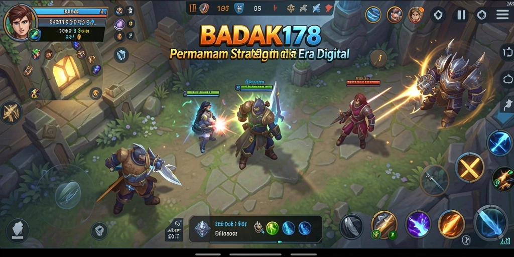 Tampilan memukau dari gameplay BADAK178 yang penuh strategi.