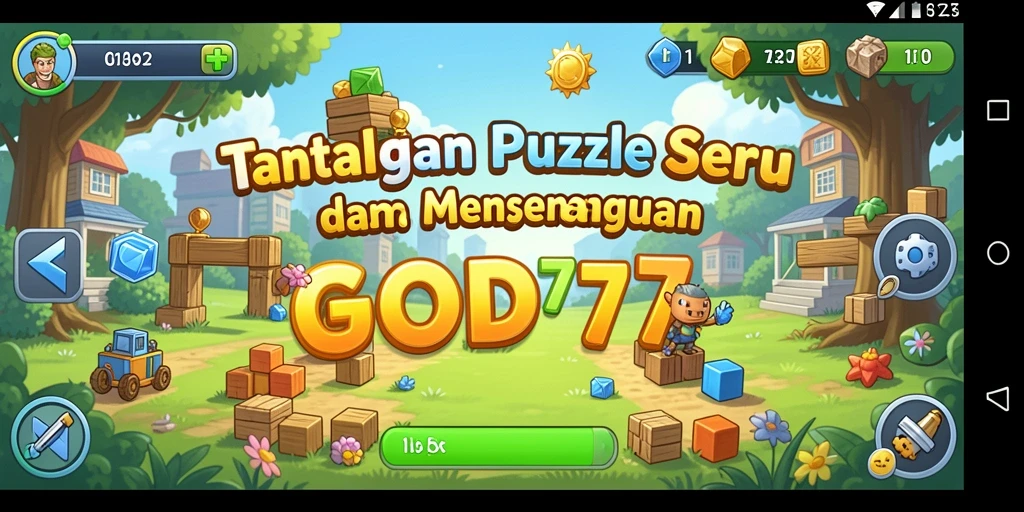 Tampilan gameplay GOD77 yang menarik dan penuh tantangan.