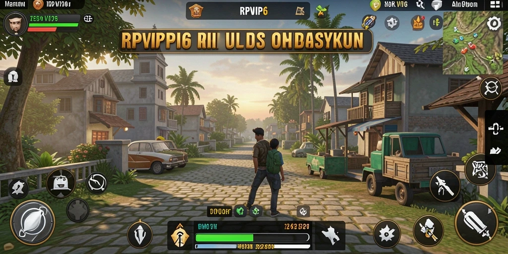 Tampilan gameplay RPVIP6 yang mendalam dan interaktif.