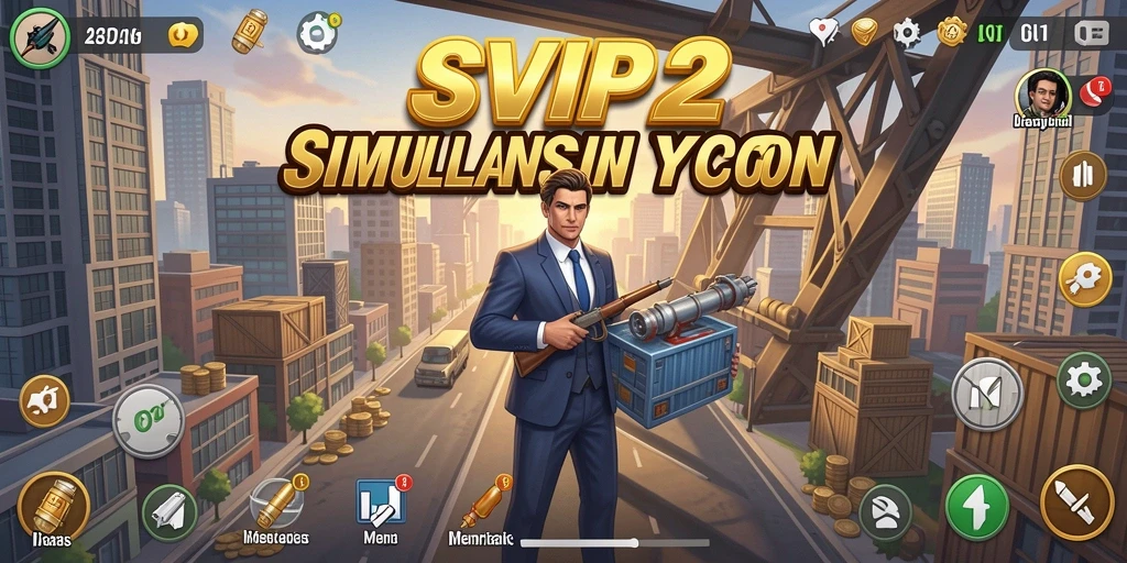 Tampilan menarik dari gameplay Tycoon di SVIP2.