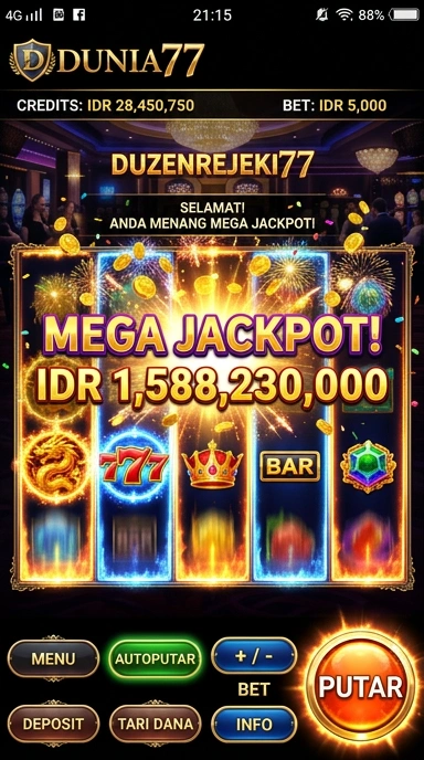 Pengguna dapat menemukan aplikasi terbaru di dunia77 dengan cepat.